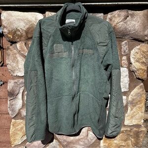 ARMY Gen 3 POLAR FLEECE JACKET Foliage Green TOP LEVEL 3 III Peckham Large Long